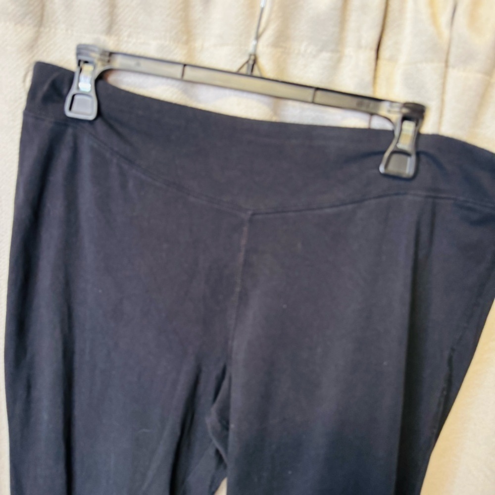 Denim & Co. Active Black Pants Large - Picture 3 of 7